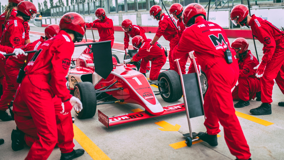 “Tijd voor een pit-stop”